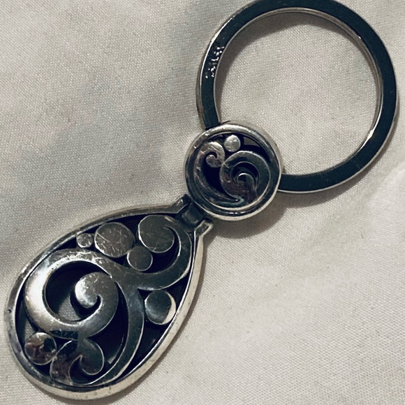 Brighton Contempo key fob silver plated - Picture 7 of 14